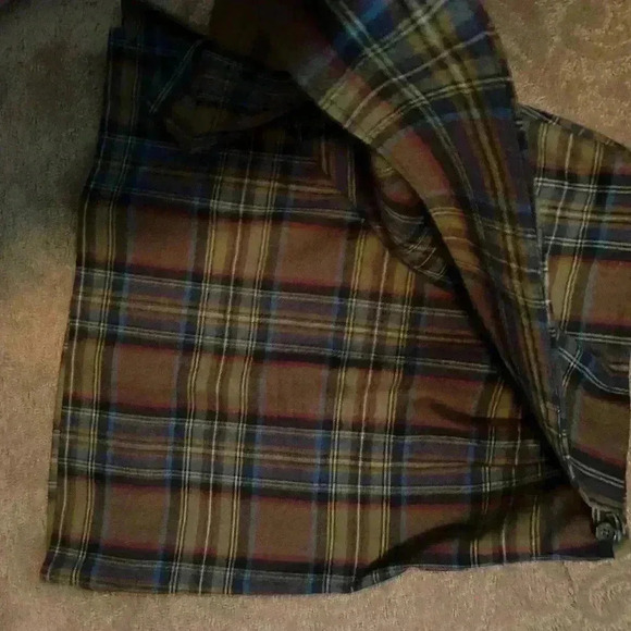 Ann Freedberg Womens Plaid Wool Wrap Multi Colored Skirt 8 - Picture 2 of 9